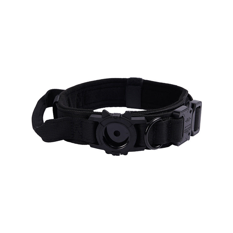 KFX-0417469 Tactical Dog Training Collar Cover - Explosion-Proof Denim in Black, Army Green, and Light Yellow