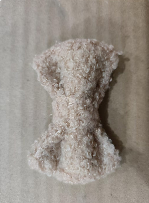 KFX-0417725 Teddy Bow - Stylish Accessory in Small Size (75 * 50mm)