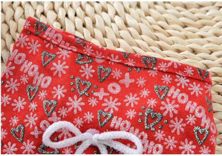 KFX-0417853 Festive Red Christmas Dress for Pets - Holiday Outfit in Various Sizes