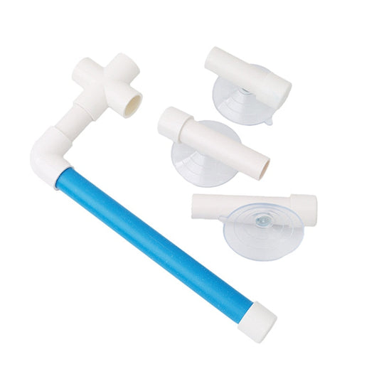 KFX-0423101 Foldable Shower Stand for Medium to Large Birds with Suction Cups, Ideal for Bathing and Feather Maintenance