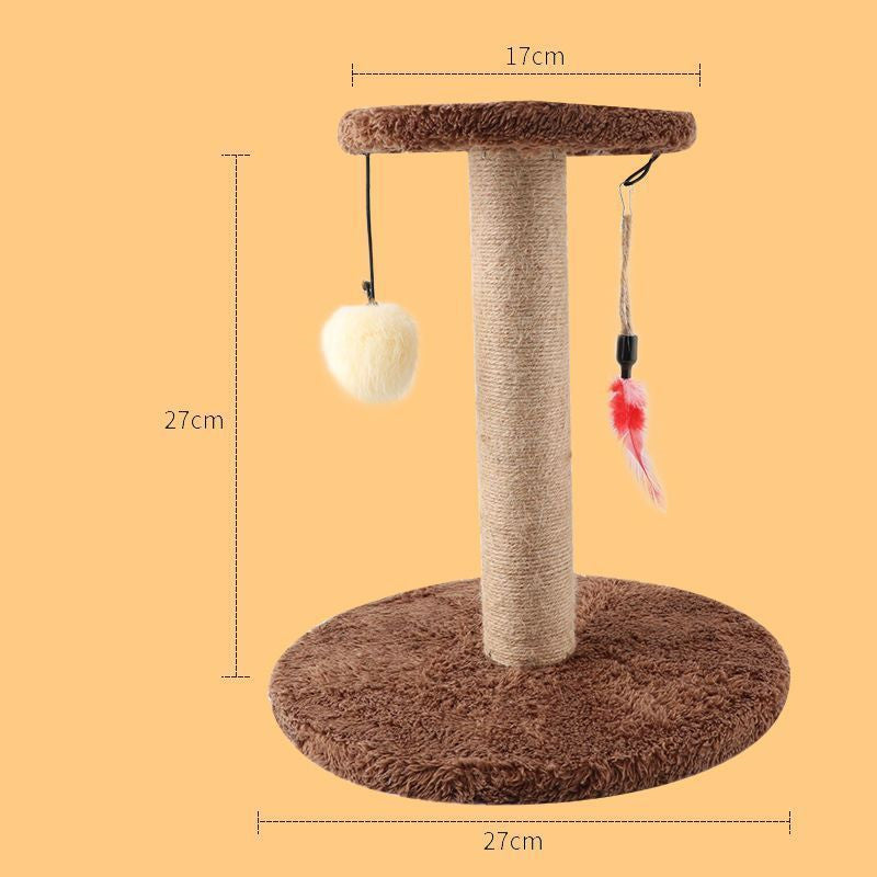 KFX-0424509 Christmas Tree Minimalist Cat Climbing Frame – Fashionable, Wear-Resistant Sisal Design