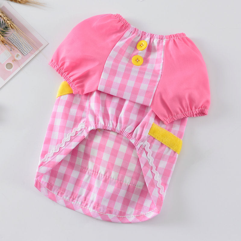KFX-0426301 Cotton Spring and Summer Dog Apparel for Everyday Wear