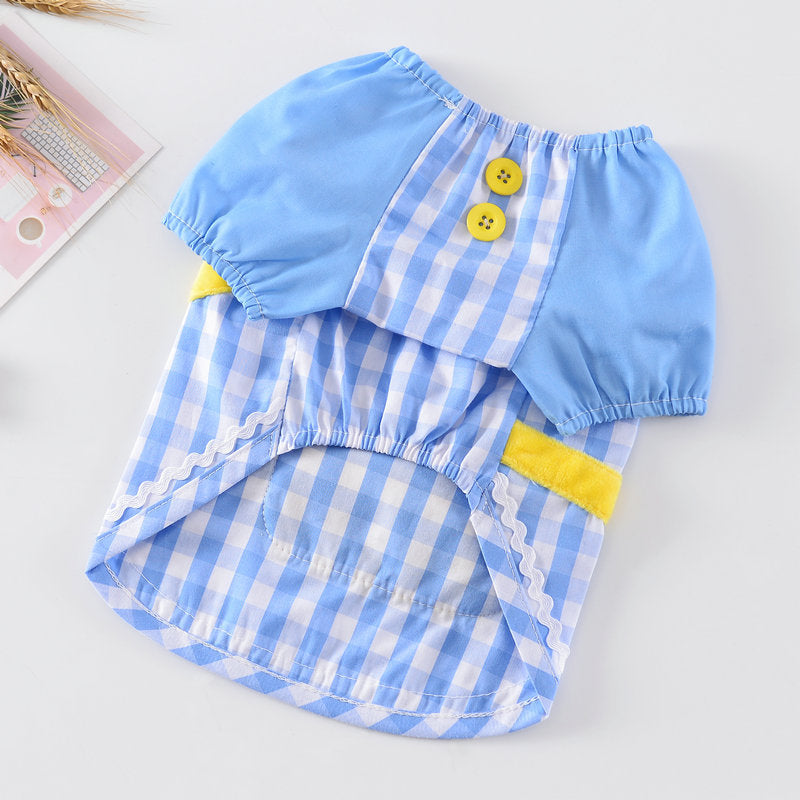 KFX-0426301 Cotton Spring and Summer Dog Apparel for Everyday Wear