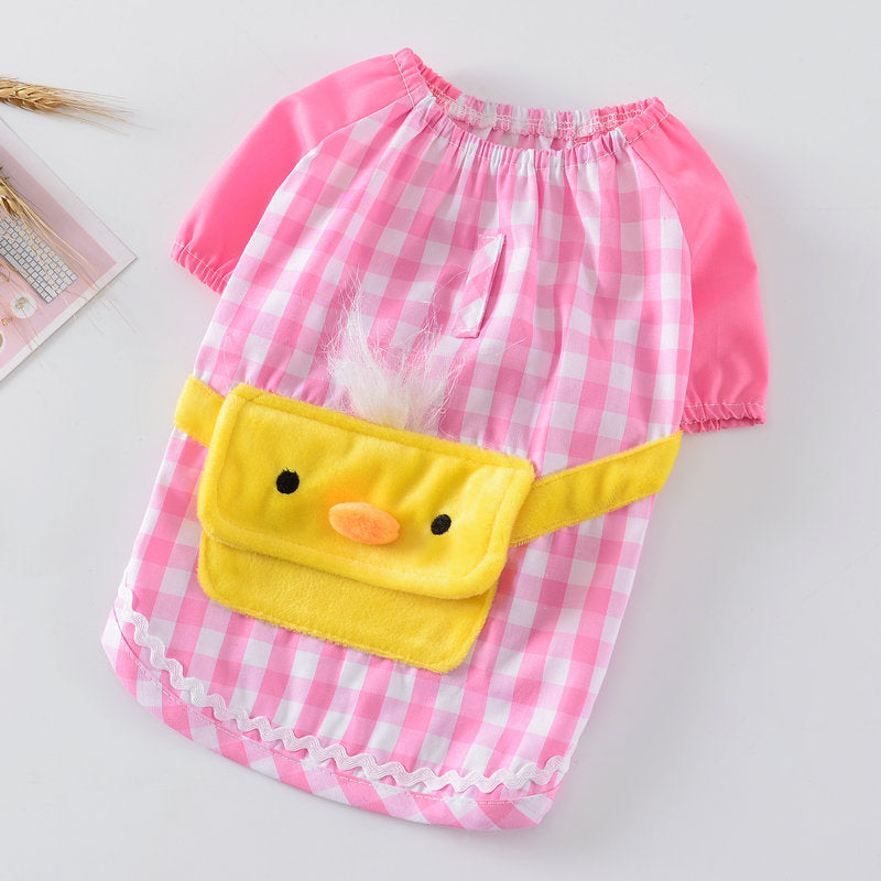 KFX-0426301 Cotton Spring and Summer Dog Apparel for Everyday Wear