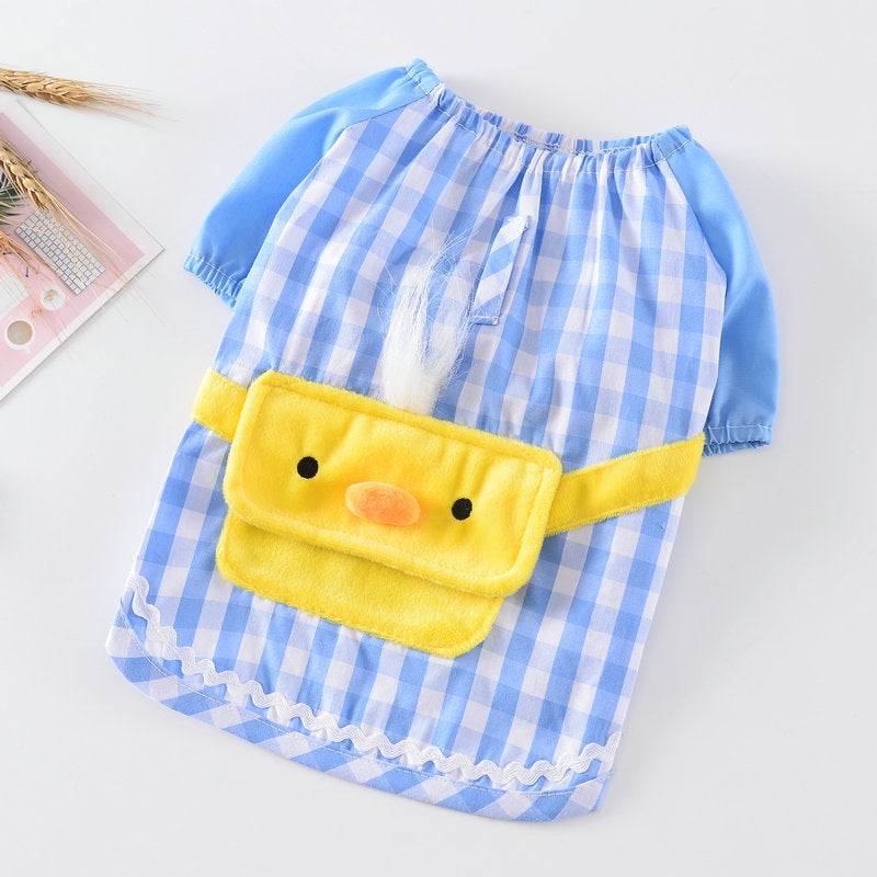 KFX-0426301 Cotton Spring and Summer Dog Apparel for Everyday Wear