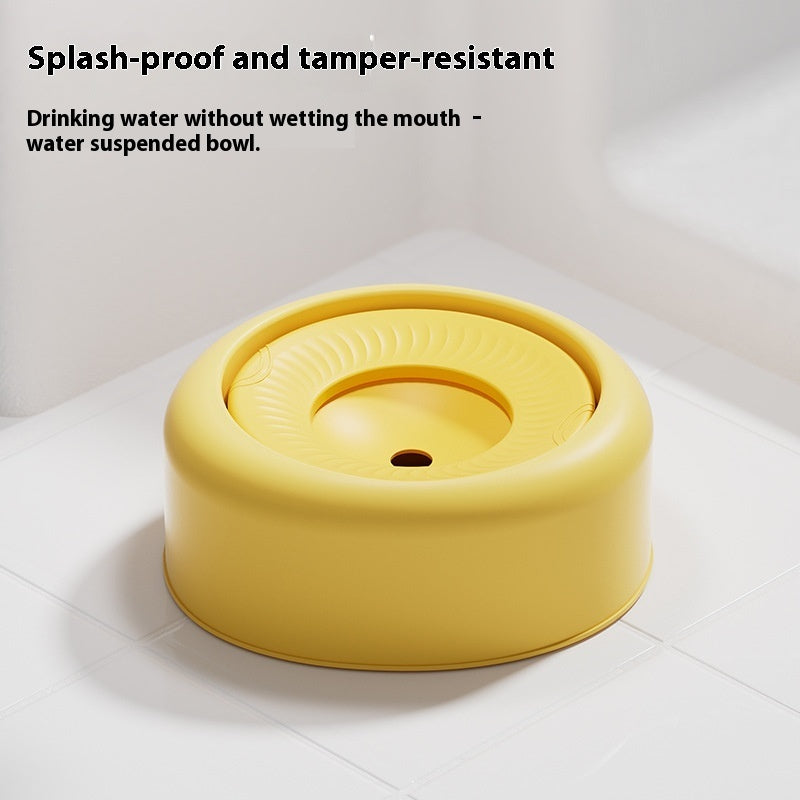 KFX-0427197 Suspension Water Bowl for Pets - 720ml White, Green, or Yellow Options