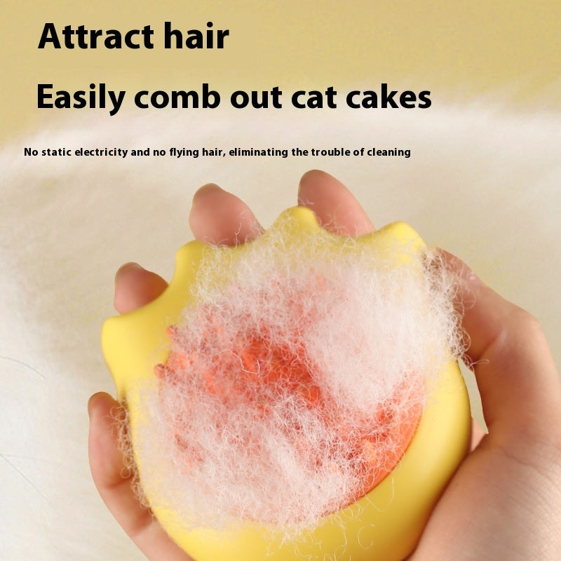 KFX-0438333 Cat and Dog Massage Bath Brush with Soft ABS Material in Three Colors