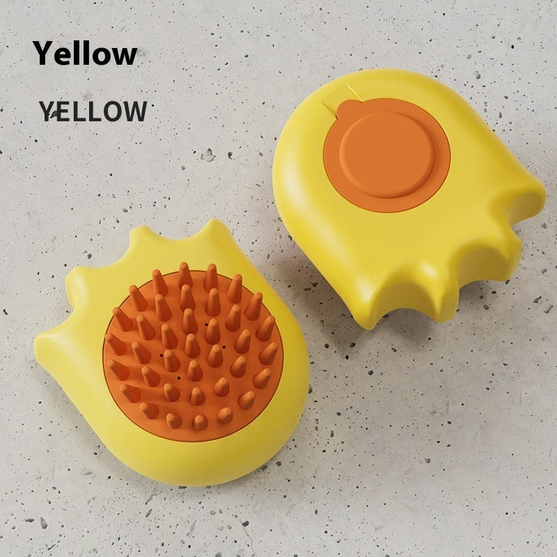 KFX-0438333 Cat and Dog Massage Bath Brush with Soft ABS Material in Three Colors