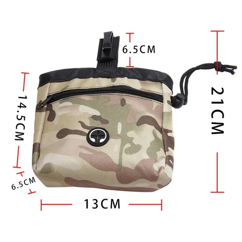 KFX-0438973 Durable Pet Training Bag with Large Capacity, Mesh Design, and Convenient Waist Attachment
