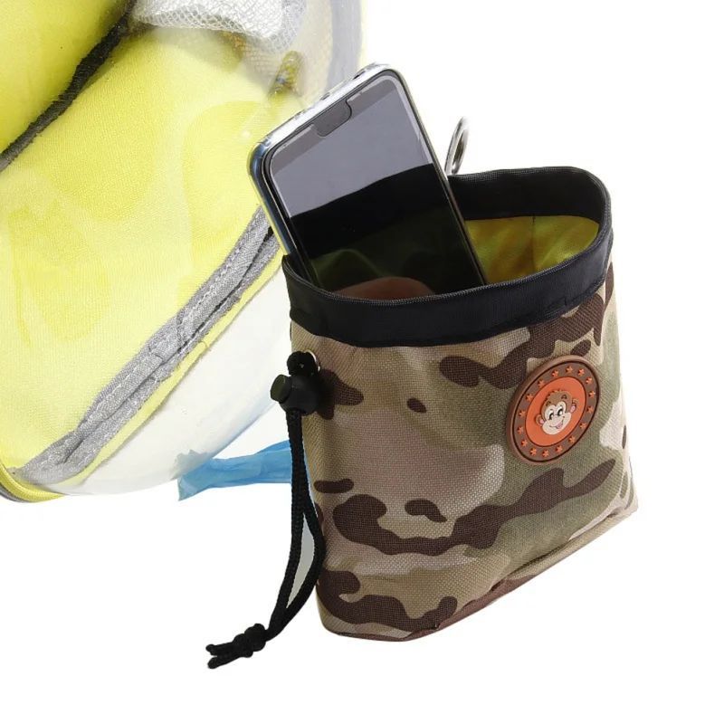 KFX-0438973 Durable Pet Training Bag with Large Capacity, Mesh Design, and Convenient Waist Attachment
