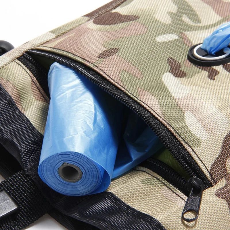 KFX-0438973 Durable Pet Training Bag with Large Capacity, Mesh Design, and Convenient Waist Attachment