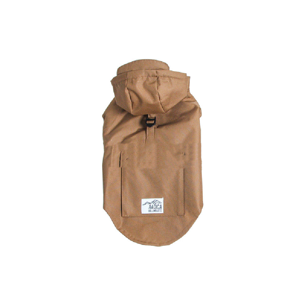 KFX-0440893 Water and Oil Resistant Sports Windbreaker in Camel Grey, Sizes M to LL
