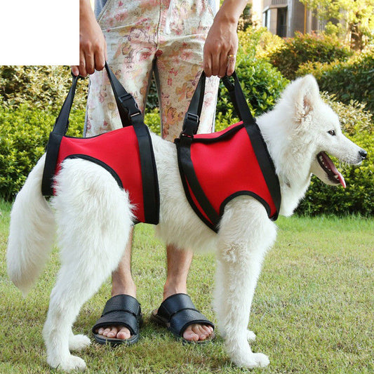 KFX-0441789 Elderly Dog Hind Leg Assist Belt - High-Grade Diving Material Support Belt in Multiple Colors