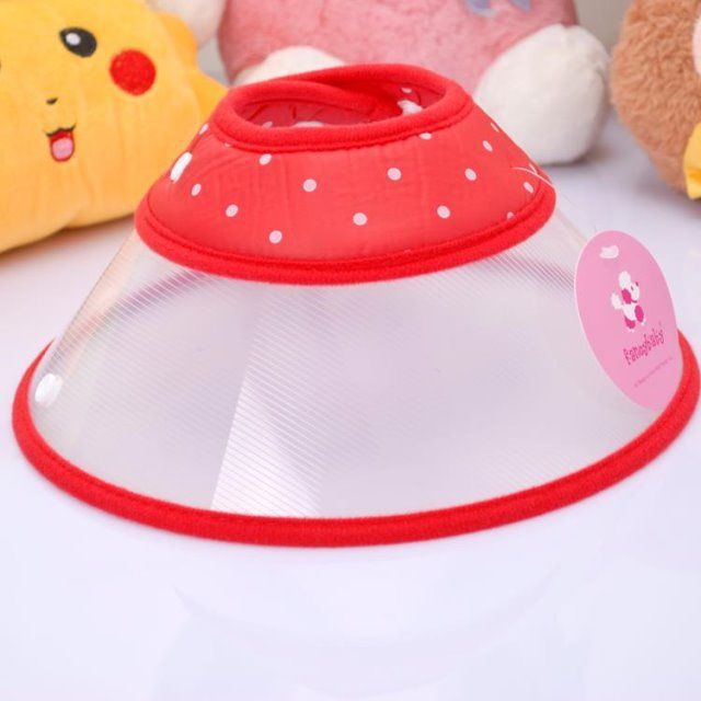 KFX-0444477 Cartoon Anti-Bite Protective Cover for Pets - Various Sizes and Colors Available