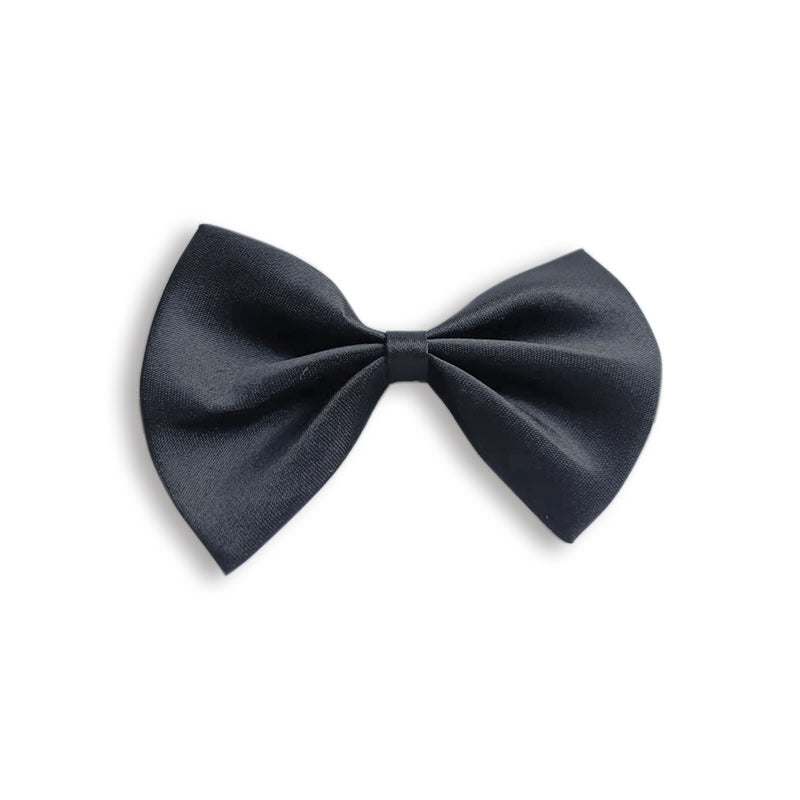 KFX-0450493 Solid Color Bow Pet Collar – Adjustable Neck 34-44cm, Multiple Colors Available