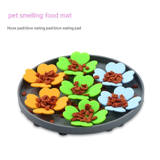KFX-0454205 Silicone Pet Licking Mat for Slow Eating, Anti-Choke & Odor Control – Multiple Colors Available