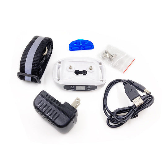 KFX-0458813 Wireless Bark Stopper with GPS Tracking and Adjustable Nylon Strap