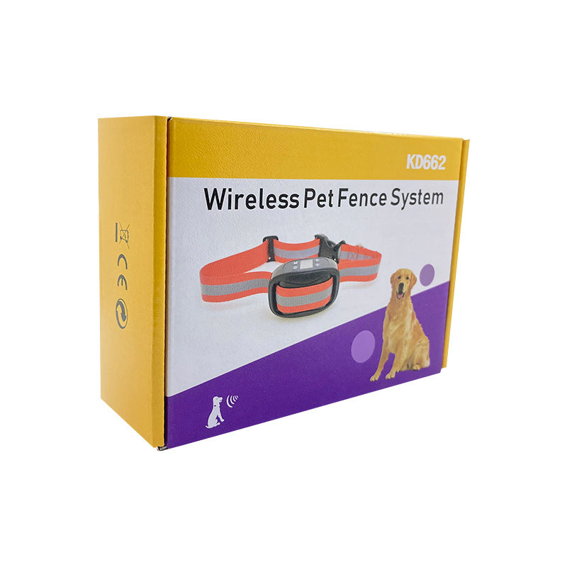 KFX-0458813 Wireless Bark Stopper with GPS Tracking and Adjustable Nylon Strap