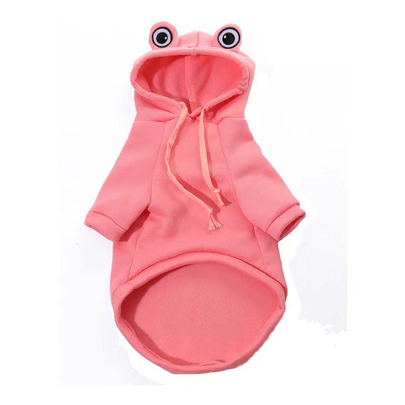 KFX-0459069 Fleece Dog Sweater in Green, Pink, Purple, Yellow - Sizes S to XXL