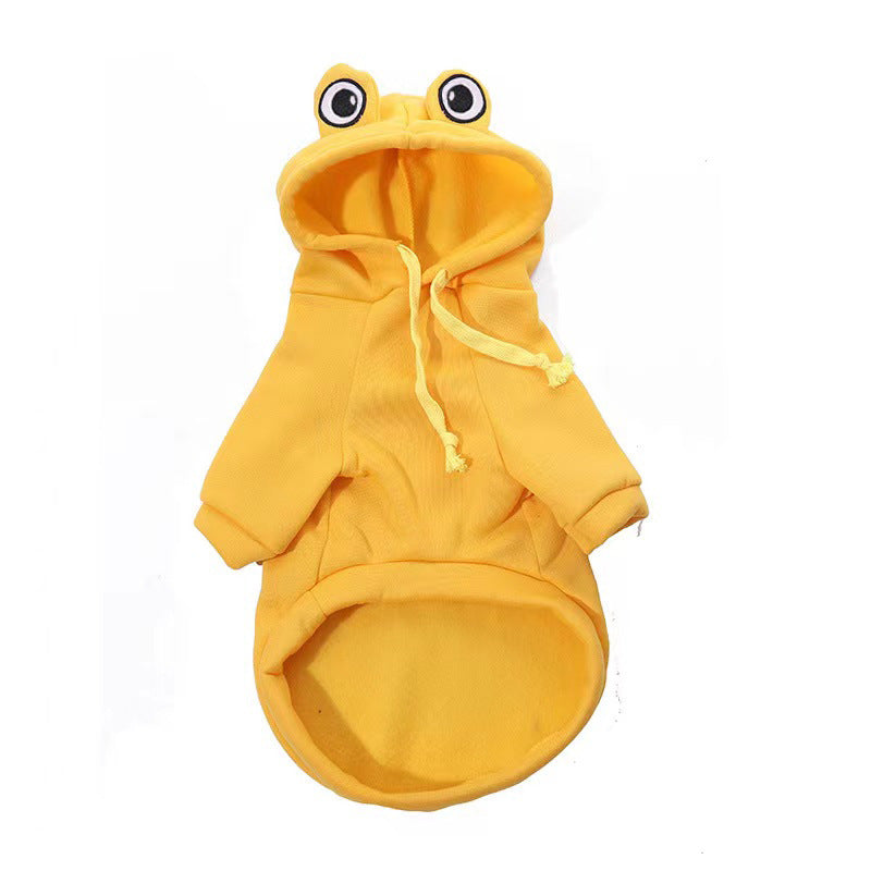 KFX-0459069 Fleece Dog Sweater in Green, Pink, Purple, Yellow - Sizes S to XXL