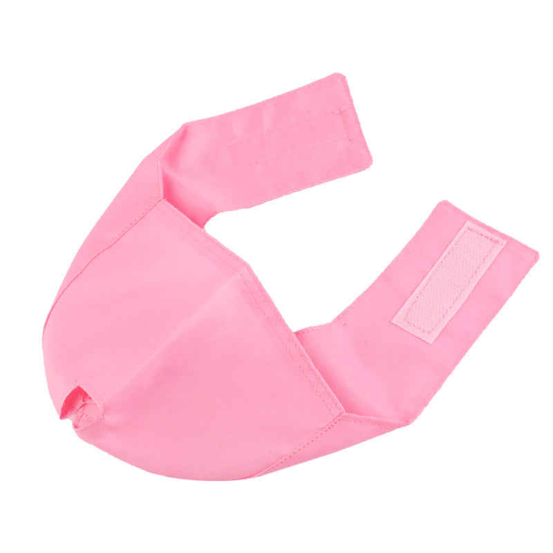 KFX-0459581 Cat Eye Mask - Soft Nylon Blindfold for Cats in Blue, Black, and Pink, Available in S, M, L Sizes