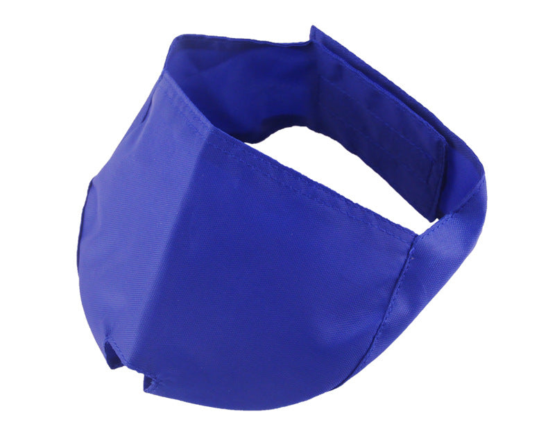 KFX-0459581 Cat Eye Mask - Soft Nylon Blindfold for Cats in Blue, Black, and Pink, Available in S, M, L Sizes