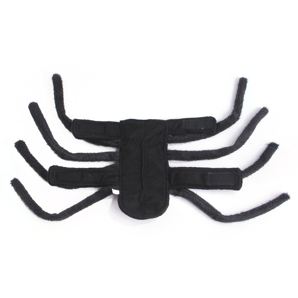 KFX-0461373 Funny Spiders Costume for Pets - Cotton Apparel in Various Sizes