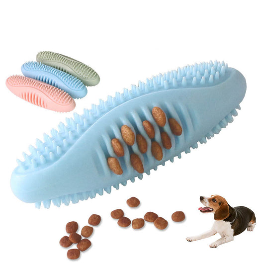 KFX-0464573 Durable TPR Dog Chewing Toy for Dental Health - 12CM Molar Toy in Blue, Pink, Green