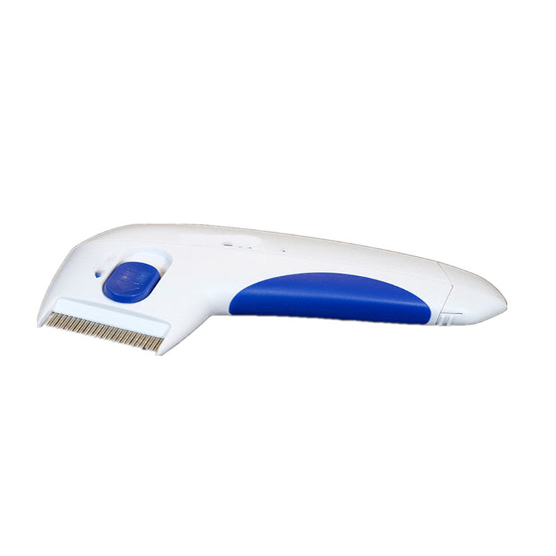 KFX-0465341 Micro-Electric Flea and Lice Remover for Cats and Dogs - Safe and Effective Pet Comb