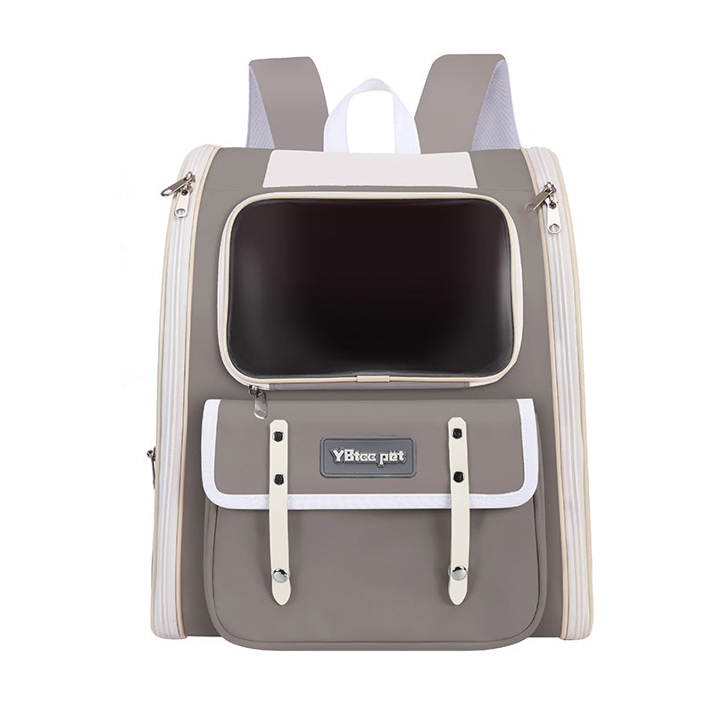 KFX-0465981 Universal Portable Pet Bag - Breathable, Soft Oxford Material for Cats and Dogs, Holds Up to 7.5kg