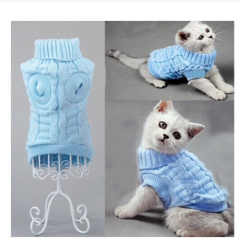 KFX-0467517 Cozy Acrylic Dog Sweater in Multiple Colors and Sizes