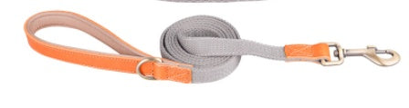 KFX-0471485 First Layer Cowhide Dog Collar with Drawstring in Multiple Colors