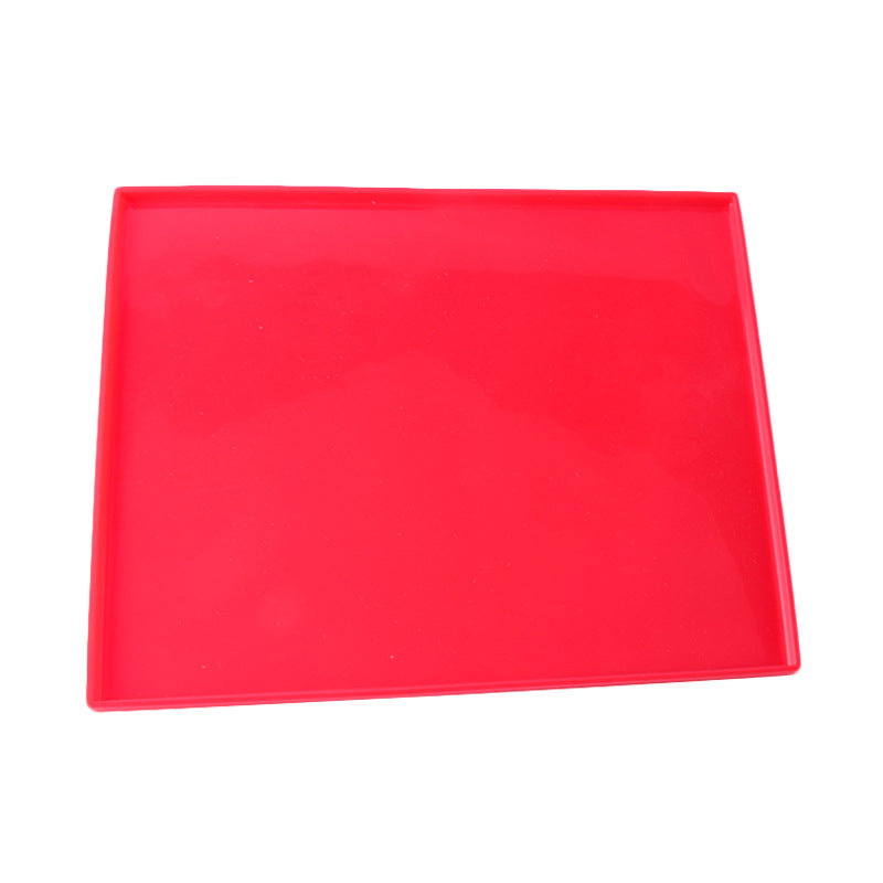 KFX-0484797 Silicone Pet Placemat - Waterproof, Non-Slip Design with Raised Edges for Easy Cleanup