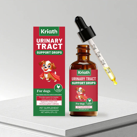 KFX-0486845 Herbal Urinary Relief Drops for Dogs - Natural Ingredients for Comfort