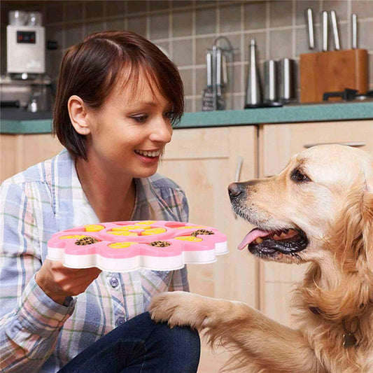 KFX-0487613 Durable PP Dog Food Tray for Mess-Free Feeding