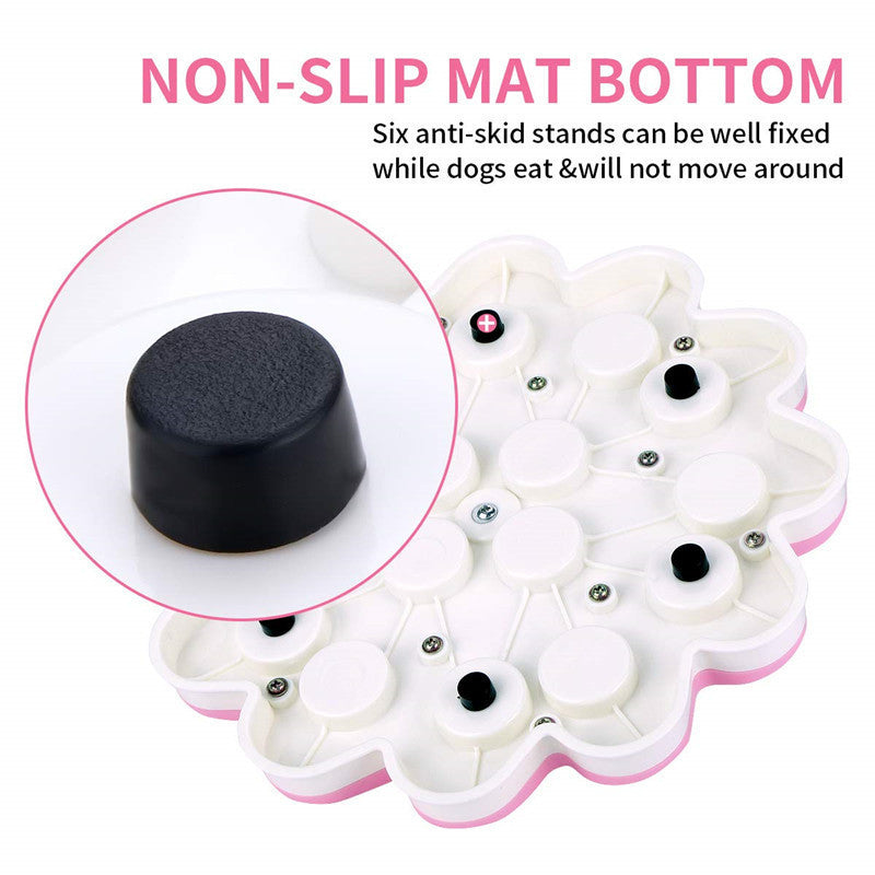 KFX-0487613 Durable PP Dog Food Tray for Mess-Free Feeding