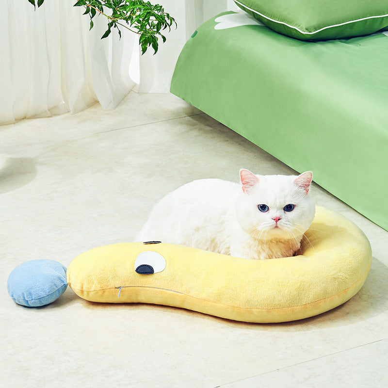 KFX-0488253 Universal Cat and Dog Pillow 62x39cm - Comfy Pet Bed for All Seasons