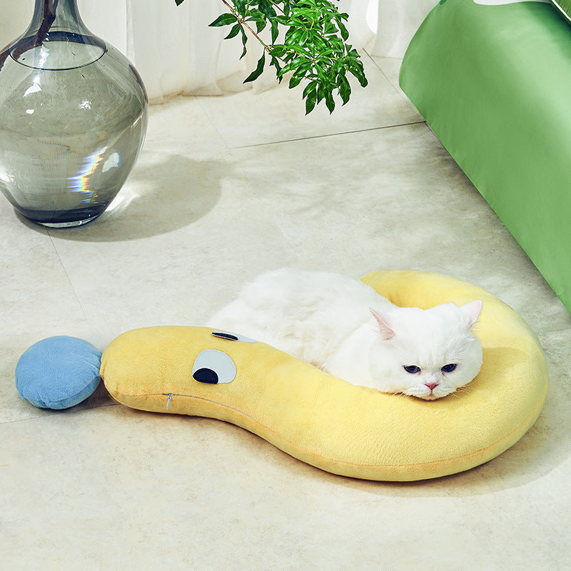 KFX-0488253 Universal Cat and Dog Pillow 62x39cm - Comfy Pet Bed for All Seasons