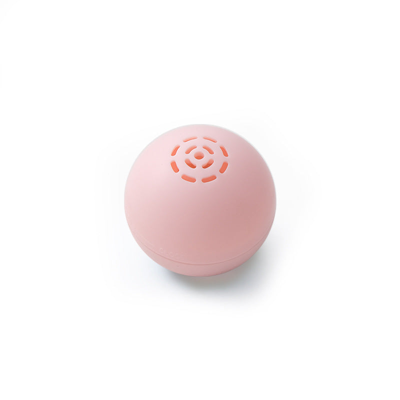 KFX-0488381 Self-Hi Music Ball Toy for Cats - Interactive Sound and Bites in Blue, Pink, and Green
