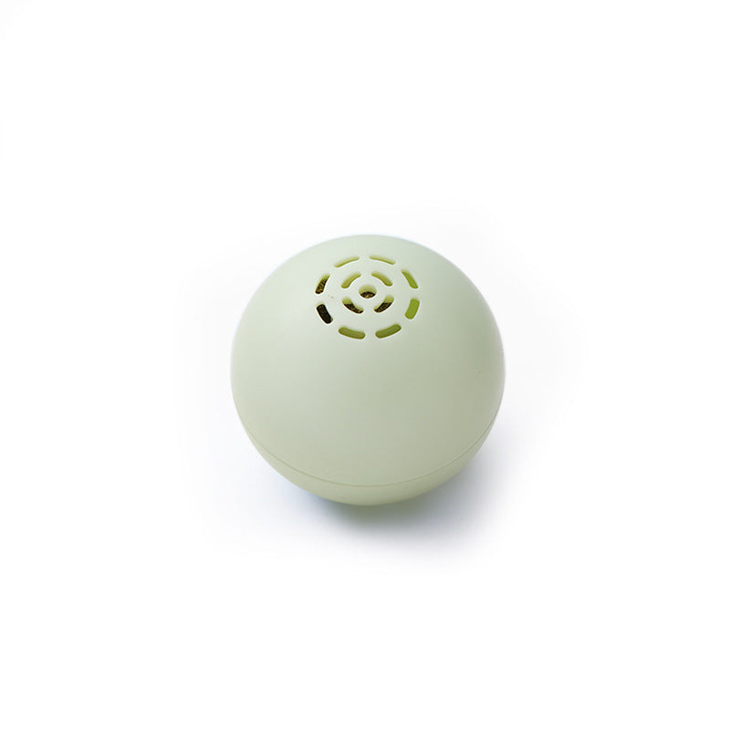 KFX-0488381 Self-Hi Music Ball Toy for Cats - Interactive Sound and Bites in Blue, Pink, and Green