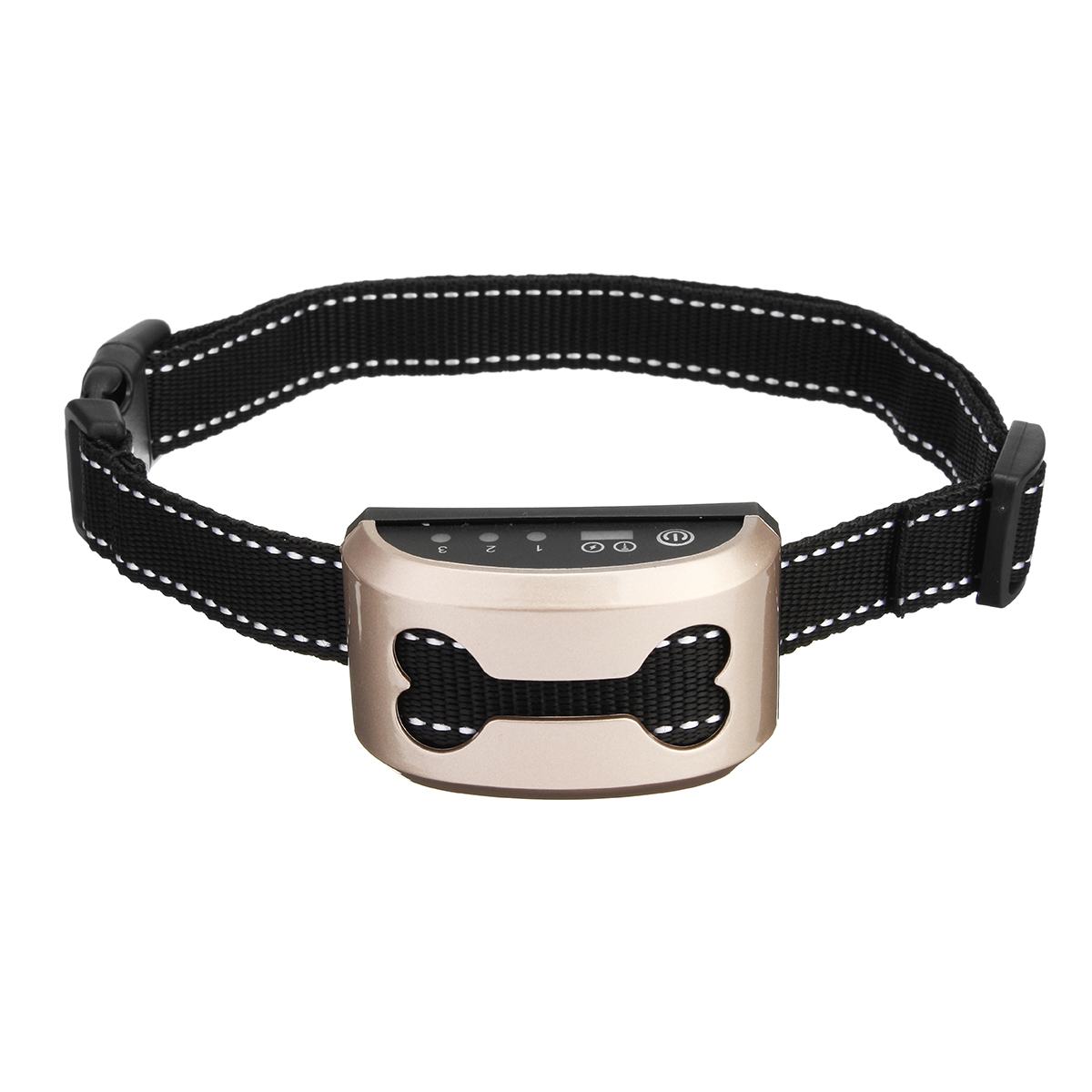 KFX-0488765 Ultrasonic Anti-Bark Dog Training Device with Adjustable Sensitivity and USB Charging