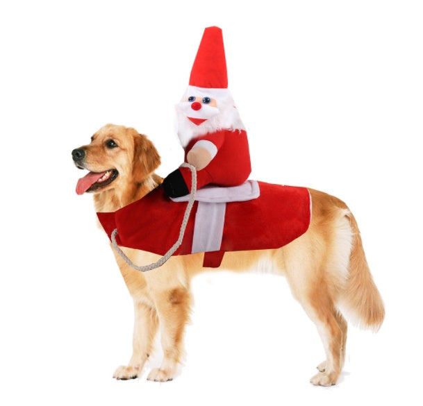 KFX-0490941 Reversible Winter Coat for Dogs and Cats - Soft Cotton Pet Apparel for Holiday Seasons