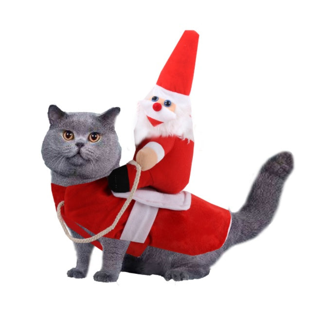 KFX-0490941 Reversible Winter Coat for Dogs and Cats - Soft Cotton Pet Apparel for Holiday Seasons