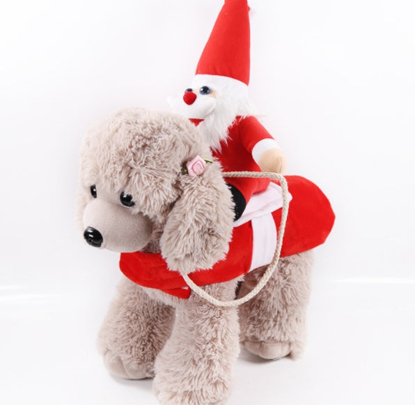 KFX-0490941 Reversible Winter Coat for Dogs and Cats - Soft Cotton Pet Apparel for Holiday Seasons