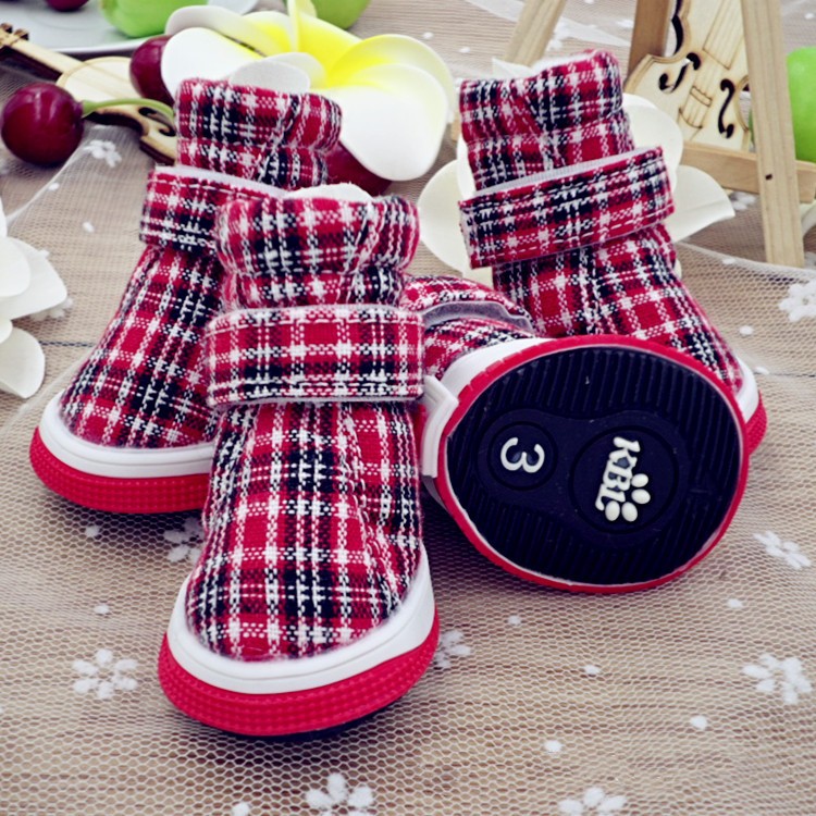 KFX-0493373 Breathable Sports Shoes for Dogs - Available in Pink, Red, Blue, Sizes 1-5