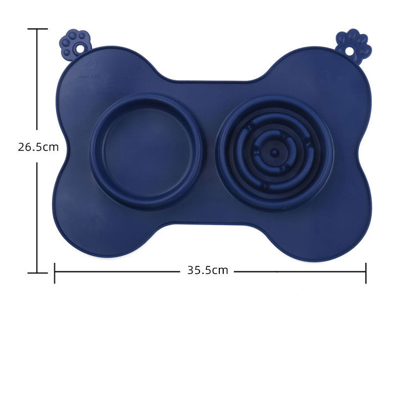 KFX-0498493 Anti-Slip Silicone Pet Feeding Lick Mat for Cat and Dog Anxiety Relief Training