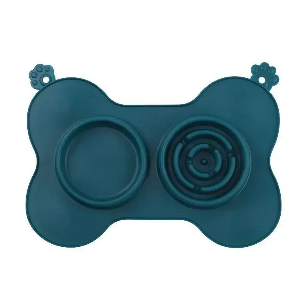 KFX-0498493 Anti-Slip Silicone Pet Feeding Lick Mat for Cat and Dog Anxiety Relief Training