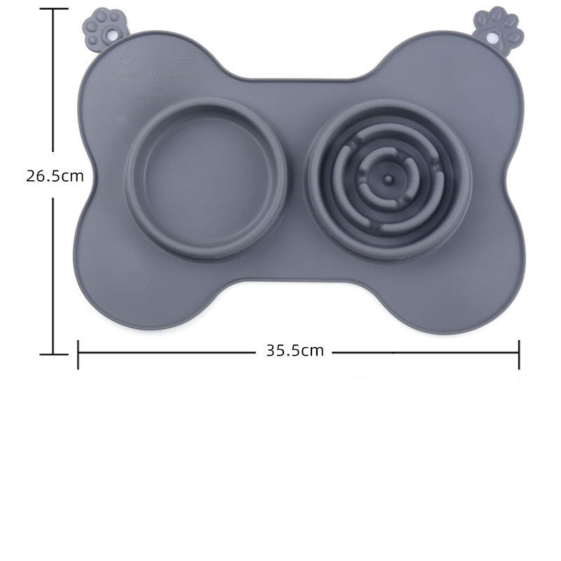 KFX-0498493 Anti-Slip Silicone Pet Feeding Lick Mat for Cat and Dog Anxiety Relief Training