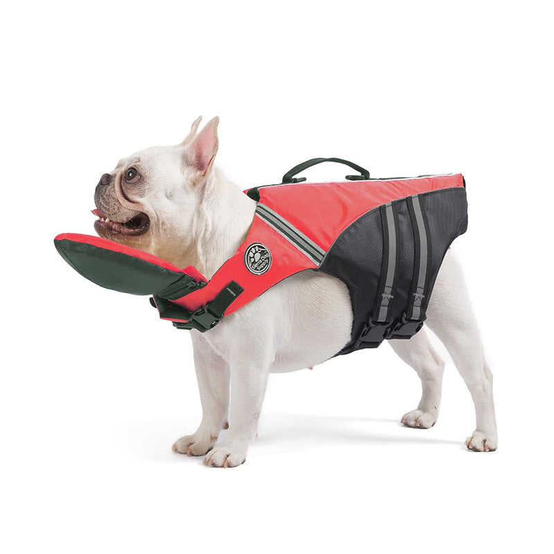 KFX-0500669 Life Jacket for Large Dogs - Buoyancy Swimming Vest in Various Colors and Sizes