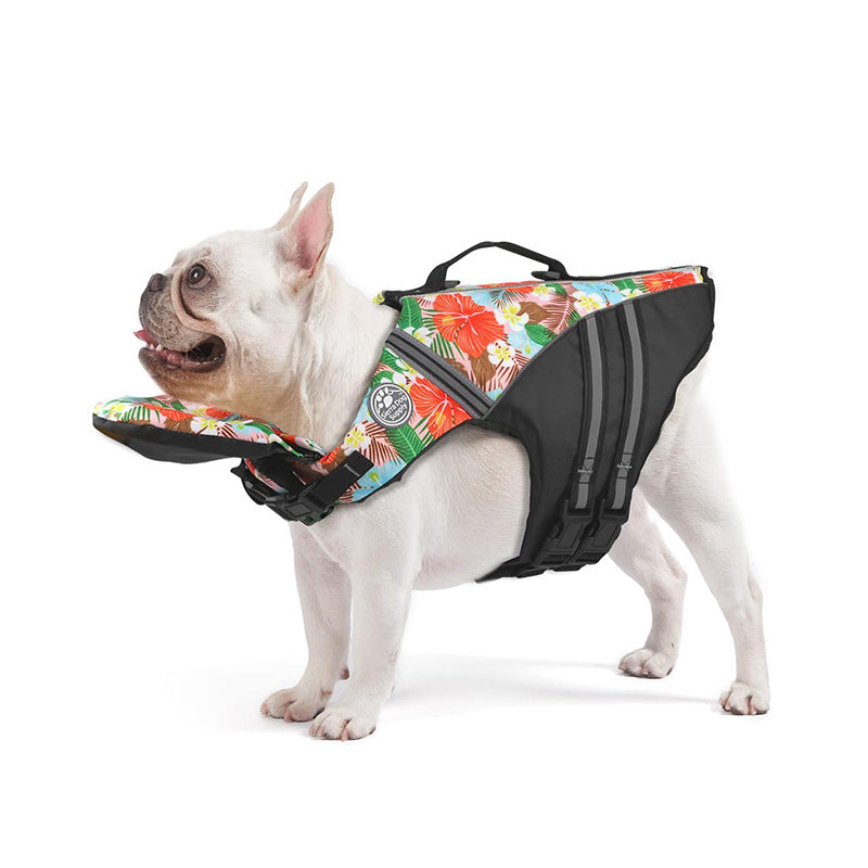 KFX-0500669 Life Jacket for Large Dogs - Buoyancy Swimming Vest in Various Colors and Sizes